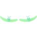 Eyelash Separator Tool - Silicone Eyelash Extension Separator for Precise Application | Beauty Salon Essential (Green - Buy Online on GoSupps.com
