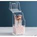 Transparent Acrylic Make-Up Brush Organizer | Dustproof Cosmetic Brush & Eyebrow Pencil Holder for Drawers | Jewelry Storage Box - Buy Online on GoSupps.com
