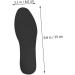 3 Pairs Latex Insoles - Thin Shoe Inserts for Women & Men | Arch Support Shoe Pads for Comfort & Repair - Buy Online on GoSupps.com