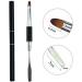 Galaxy Beauty Stainless Steel Slicer Shape Tool Flat Nylon UV LED Gel Extension Tips Builder Nail Art Painting Pen Brush Black Handle French Manicure Kit - Buy Online on GoSupps.com