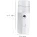 VINTORKY 1pc Hydrating Instrument Mini Face Steamer Mist Sprayer Facial Mister Face Abs White - Buy Online on GoSupps.com