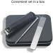 Nail Scissors Stainless Steel Nail Clippers Scissors Pedicure Tools Kit Portable Travel Grooming Kit for Men and Women Toenail Clippers (Color : White A) - Buy Online on GoSupps.com
