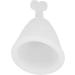 Buy Portable Soft Flexible Menstrual Cup - Ideal for Travel & Home Use (White) | Eco-Friendly & Comfort Fit - Buy Online on GoSupps.com