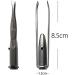 Shortcut composing LED light eyelash eyebrow hair removal stainless steel tweezers - Buy Online on GoSupps.com