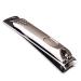 Wispbreeze Stainless Steel Portable Nail Clippers Adult Manicure Scissors with Embedded File Single Manicure Tool