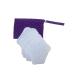 Underpants 5pcs Recyclable Pads Reusable Pad Reusable Menstrual Pads White Portable Towel Washable Pads Recyclable Pads Cloth Pad Panties Napkin Washable Cloth Pads