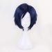 Tenya Iida Blue Short Wig - Cosplay Costume from Boku No Hero Academia | Heat Resistant Synthetic Hair for Men - Buy Online on GoSupps.com