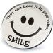 Trainers Warehouse Mini Round Smile Mirrors (10/Set) | A Reminder to Communicate Positive Energy Through Voice - Handy Mini-Mirror | 2.25 Inch Diameter Adhesive Backing - Buy Online on GoSupps.com
