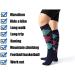 Zlyj 3 Pairs Compression Stockings for Women & Men (20-30mmHg) - Ideal Compression Socks for Sports Flight & Everyday Use - Buy Online on GoSupps.com