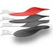 High Arch Support Inserts for Plantar Fasciitis - Orthotic Insoles for Men and Women - Soft Cushion Pad for Foot Pain Relief - Size M 9-9.5 / W 11-11.5 - RED - Buy Online on GoSupps.com