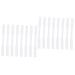 Gatuida 16 StK Facial Protection Hook facial protection hearing protection facial protection buckle face extender strap holder ear cord extension buckle ear strap hook facial button adjustable white 15.8x1.5cmx2pcs