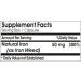Natural Iron 50mg 100 Capsules - Pure and Additive-Free Iron Supplement by Naturetition - Buy Online on GoSupps.com