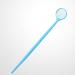 100pcs Disposable Anti-Fog Dental Mouth Mirrors - Lightweight Portable Dental Tools with Non-Slip Handle | International Shipping - Buy Online on GoSupps.com