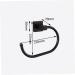 Zerodeko Mounted Stainless Kitchen Towel Black Bedroom Multi-Function Bathroom Steel Wall Hook for Rack - Buy Online on GoSupps.com