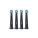 Oral-B iO Ultimate Clean Electric Toothbrush Head, Twisted & Angled Bristles for Deeper Plaque Removal, Pack of 4, Black 4 Count (Pack of 1)