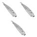 Cabilock 3 pc men razor handwell balm head grazier for men Rasuradoras para hombres shaver for men shave holders for rust -free steel everything made of steel man