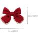 minkissy 1pc Hairpin Xmas Bowknot Hair Clips Cute Bow Hair Clips Women Hair Clips Girl Bow Hair Clips Xmas Bow Hair Clips Bows Hair Clip Red Bow Hair Clip Big Bow Headgear Child Fabric - Buy Online on GoSupps.com