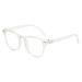 Stylish Eyeglasses Transparent Spectle Eye Fatigue Lightweight Eyewear for Women Men Unisex Game Work clear