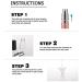 Vtrem Refillable Perfume Atomizer Pump - 5ml Mini Portable Spray Bottle (5PCS) - Multicolor Travel Fragrance Container - Easy Fill Scented Bottles in Gold Silver Blue Purple Pink - Buy Online on GoSupps.com
