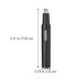 Buy Electric Nose Hair Trimmer & Sideburns Razor - Unisex Nose Hair Cleaning Tool for Effortless Grooming - Buy Online on GoSupps.com