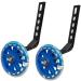 KRESSF Flash Mute Wheel Training Wheels Bicycle Stabilizer Kit - Blue | Fits 12-20 Inch Kids Bikes - Buy Online on GoSupps.com