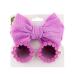 Pet Dog Sunglasses Headband Set Sunflower Glasses for Maltese Poodle Yorkshire for Small Dogs Cat Accessories 6