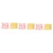 Healeeved 6 STK Storage bags for women's bandages Hygiene bags case for women's binding diaper bag Storage bag for women's bandages tampon holder section polyester Miss zipper