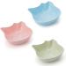 3 Pcs Cat Feeding Bowls Anti Slip Multipurpose Cat Food Bowls Plastic & Cute Pet Bowl Cat Dish for Wet Food and Water Cat Bowls for Indoor Cats Kittens Puppies (Three color A cat's paw) Three color A cat's paw - Buy Online on GoSupps.com