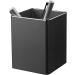 Large Capacity Desk Pen Holder Pencil Storage Box Metal Square Durable Pencil Case for School Office Stationery (Color : D) (D) - Buy Online on GoSupps.com