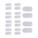 Silicone Toe Guards 10 Pairs Toes Protective Guards Easy Cut Reduce Pressure Different Size for Men for Daily Activities