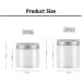 travel pots for cream small pots with lids Pack of 6 Â  100ml Blue Plastic Cream Jars Cosmetic Pots withÂ Clear Lids Containers for Toiletries (Color : Transparent Size : 250ml) 250ml Transparent - Buy Online on GoSupps.com