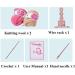 CDBZ Knitting Machine - 22 Needles Smart Weave Round Loom for Adults/Kids DIY Knit Scarf Hat Sock - Buy Online on GoSupps.com