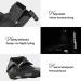 Rockbros Waterproof Overshoes - Windproof Shoe Covers for Racing MTB Outdoor Sports | Unisex Black | Sizes 42-46 EU - Buy Online on GoSupps.com