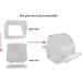 Pack of 4 Bird Feeders: Cage & Food Holder, No Mess Parakeet Food Bowl, Hanging Parrot Water Dispenser, Seed Cage Cups - Replacement Feeder Bowls - Buy Online on GoSupps.com