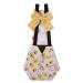 Duck diapers waterproof chicken diaper poultry clothes reusable for vacation birthday celebration best gift chicken diapers for chicks small bantam rooster reusable duck yellow medium