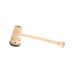 Iwowhero wood tools Moxa-stick holder Stock Moxibustion stick Moxibusion-plaster Moxibusion Stebe mugwort-powdered navel paving Moxibusion Canister wooden melon frost portable