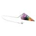 7 Chakra Orgonite Pendulum Energy Healing Dowsing Tool Spiritual Divination Chakra Balancing Gemstone Infused Powerful Meditation Aid Radiant Aura Cleansing Intuitive Insight Enhancer