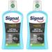 SIGNAL - Bain de Bouche Int gral 8 D tox Compl te - Infus au Charbon Actif - Enrichi en Zince Min ral pour une fficacit antibact rienne pendant 18h - Sans Alcool - 500ml (Lot de 2)
