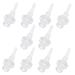 minkissy 10pcs Disposable Ear Washer Tips for Safe Ear Cleaning Rigid Design for Irrigation and Hygiene