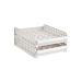 GLEAVI Box 30 Drawer Fridge Eggs Food Egg Filler Refrigerator Crisper Organizer Egg Carton Organic Stacker As Shown 33X26.5X14.3cm