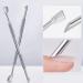 Stainless Steel Nail & Cuticle Care: Precision Toolsfor At-Home Manicures & Pedicures-Expert(1 colored titanium) - Buy Online on GoSupps.com