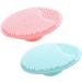 Silicone Manual Facial Cleansing Brushes fit for Skin Scrubber Exfoliator Massager