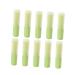 FOMIYES 10pcs Clear Container Clear Container with Lid Storage Container with Lid Empty Lip Gloss Tubes Lip Balm Tubes Bamboo Refillable Empty Tubes Lip Balm Tube with Caps Lip Blam Tubes