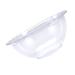 Fomiyes Transparent sink small durable cleaning pool small make-up sink cosmetics facial cleaner bowl clear nail art water tank tools