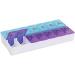 7-Day Pill Organizer Box with Snap Lids - Ideal for Larger Pills | International Shipping Available - Buy Online on GoSupps.com
