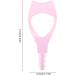 Eyelash Applicator Tool 11cm x 4.5cm Eyelash Tool Mascara Shield Portable mascara applicator tool and Beauty Accessories For Women Girls Ladies Daily and Parties Pink - Buy Online on GoSupps.com