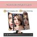 Trifold Makeup Mirror with Lights 1X/2X/3X/10X Magnification, Touch Screen, Dual Power Supply - Portable LED Vanity Mirror for Travel - Women's Gift (Black) - Buy Online on GoSupps.com