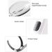Magnifying Glasses Vision aids Magnifying Glass Super Clear 1.5X 5X Anti-Fall Reading Elderly Students Convenient LED Lights Collapsible Extension Mirror Stationery Office Supplies 1PCS Journey - Buy Online on GoSupps.com