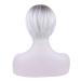 MIMAN Short Platinum Blonde Pixie Cut Wig with Bangs - Natural Looking Synthetic Hair for Women | Costume Wigs - Buy Online on GoSupps.com