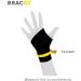Bracoo WS10 Wrist Bandage for Men & Women | Adjustable Wrist Support for Sports & Daily Use | Left & Right Hand | Gray - Buy Online on GoSupps.com
